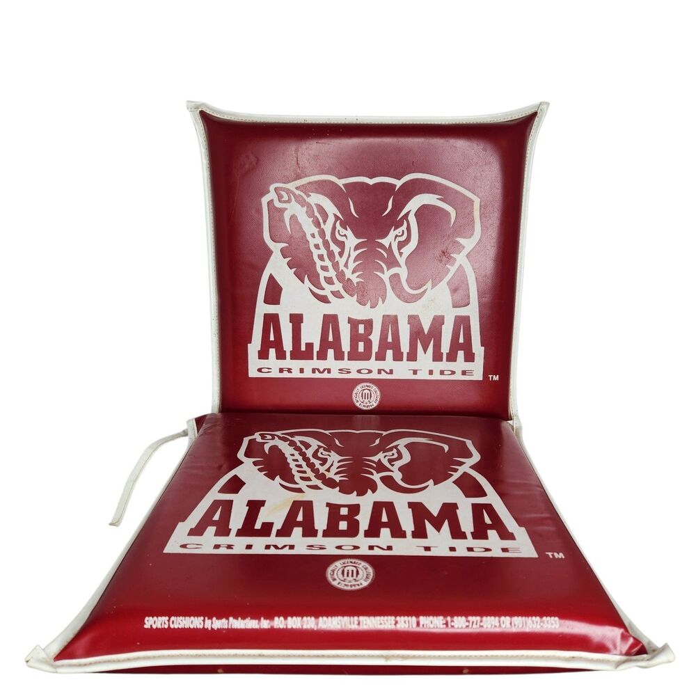 VTG Pair University of Alabama Crimson Tide Football Stadium Seat Cushions NCAA